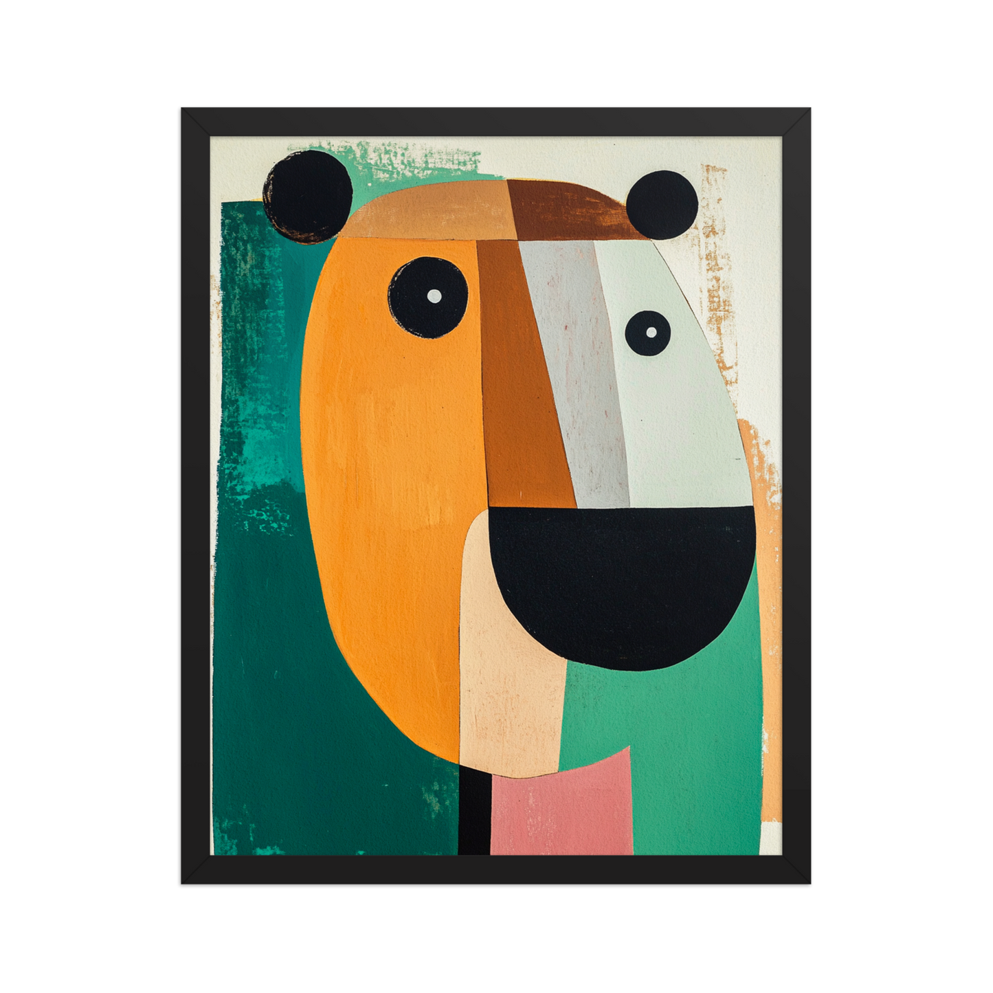 "Identidad Capibara" (Enmarcada)