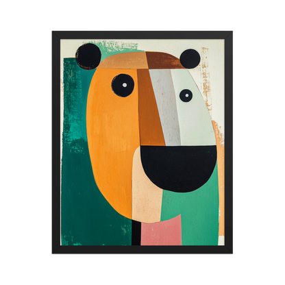 "Identidad Capibara" (Enmarcada)