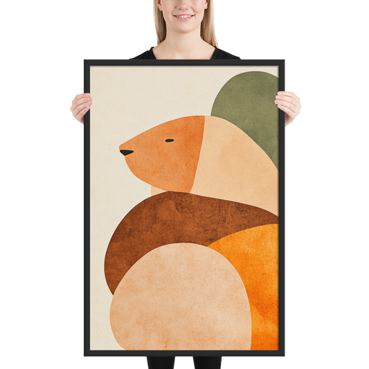 "Manada Abstracta"(Enmarcada)
