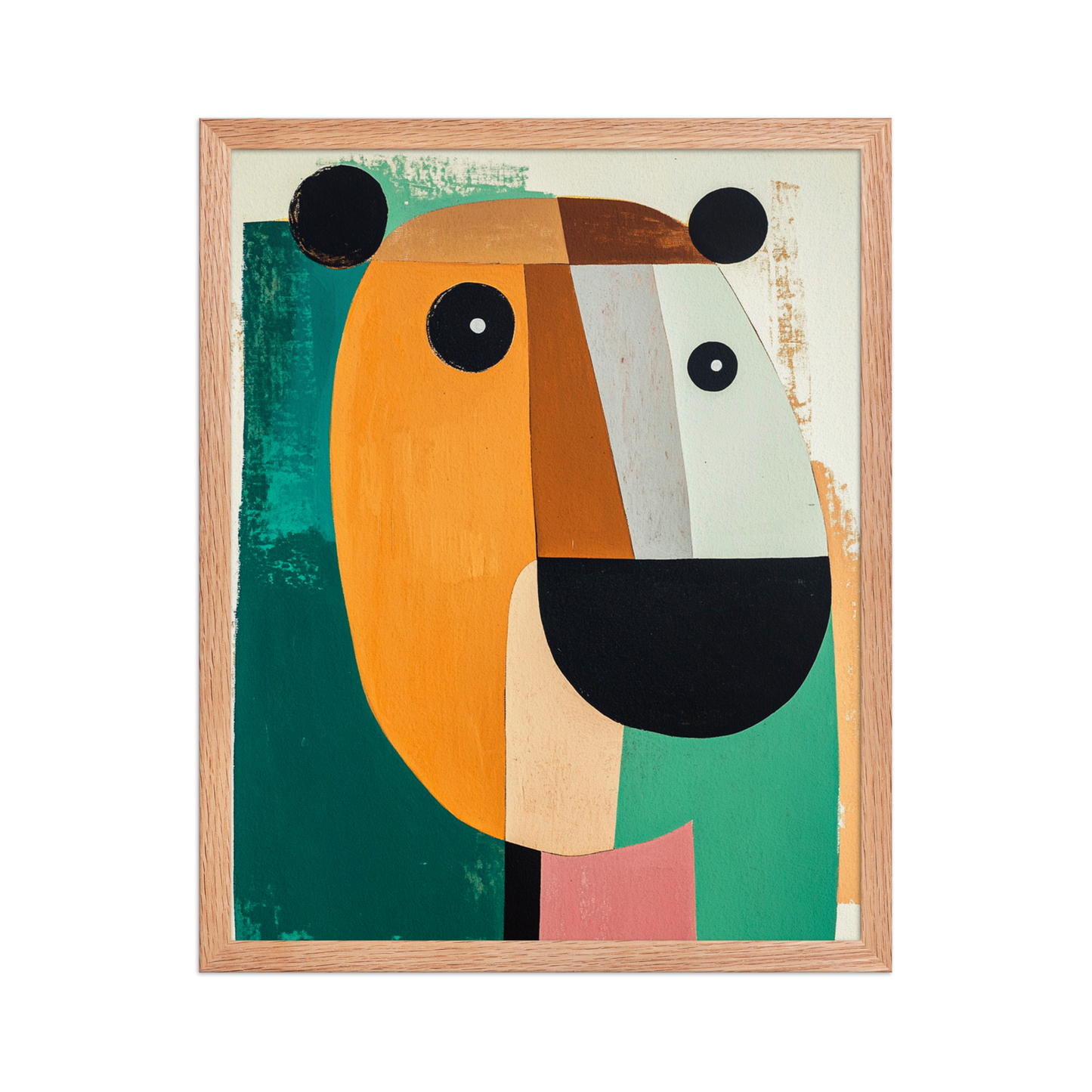 "Identidad Capibara" (Enmarcada)