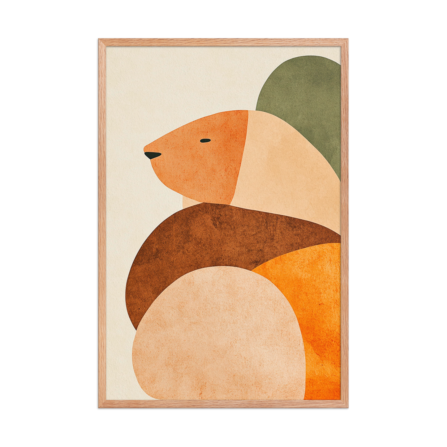 "Manada Abstracta"(Enmarcada)