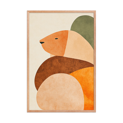 "Manada Abstracta"(Enmarcada)