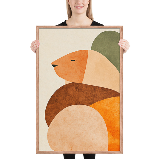 "Manada Abstracta"(Enmarcada)