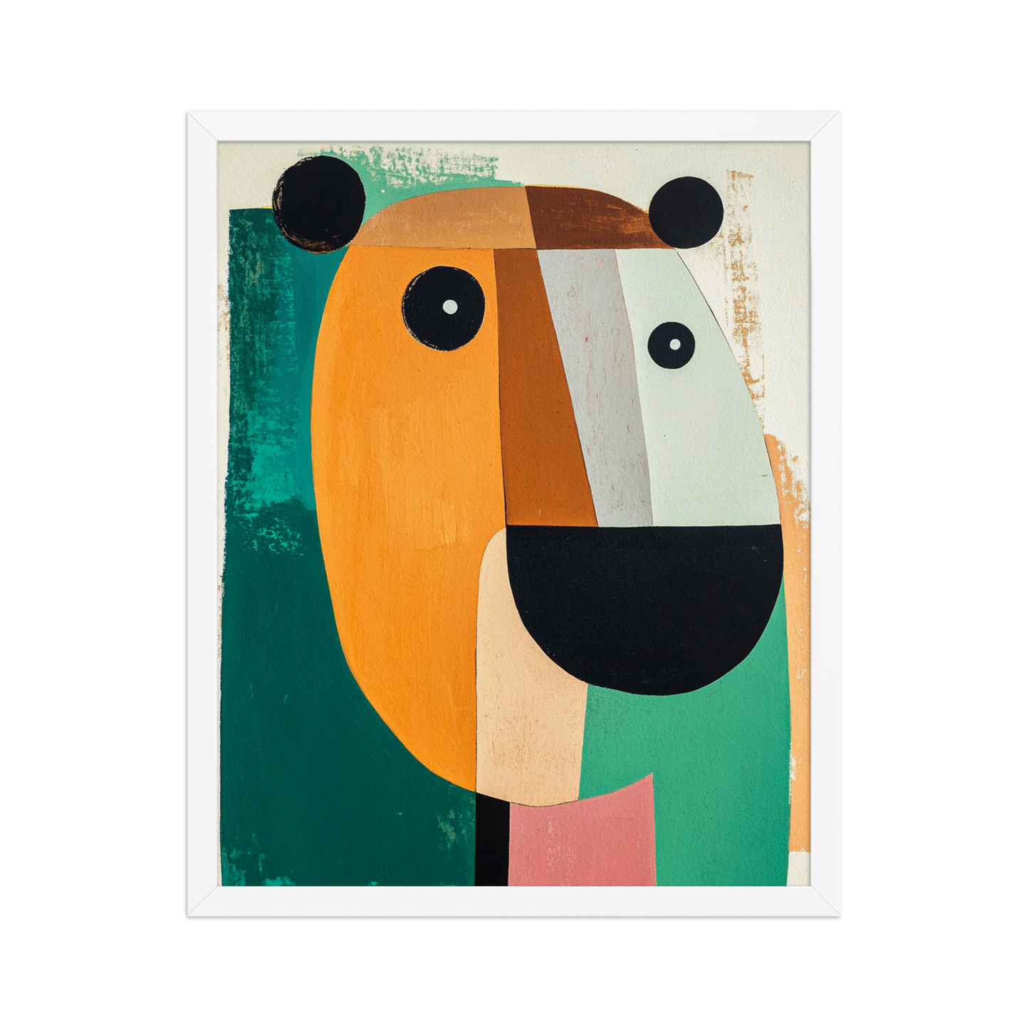"Identidad Capibara" (Enmarcada)