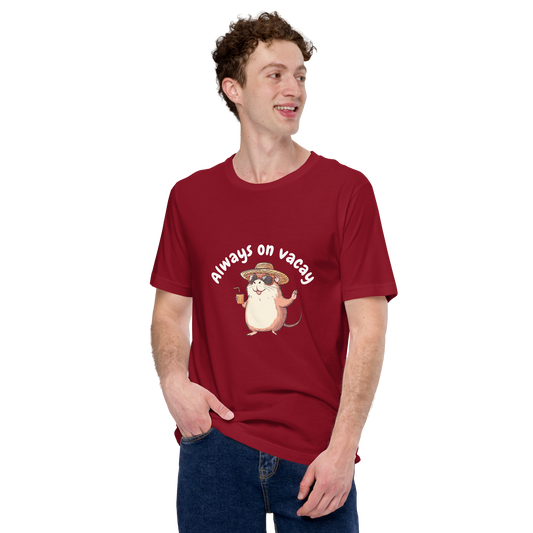 Camiseta Capy Always on vacay (Unisex)